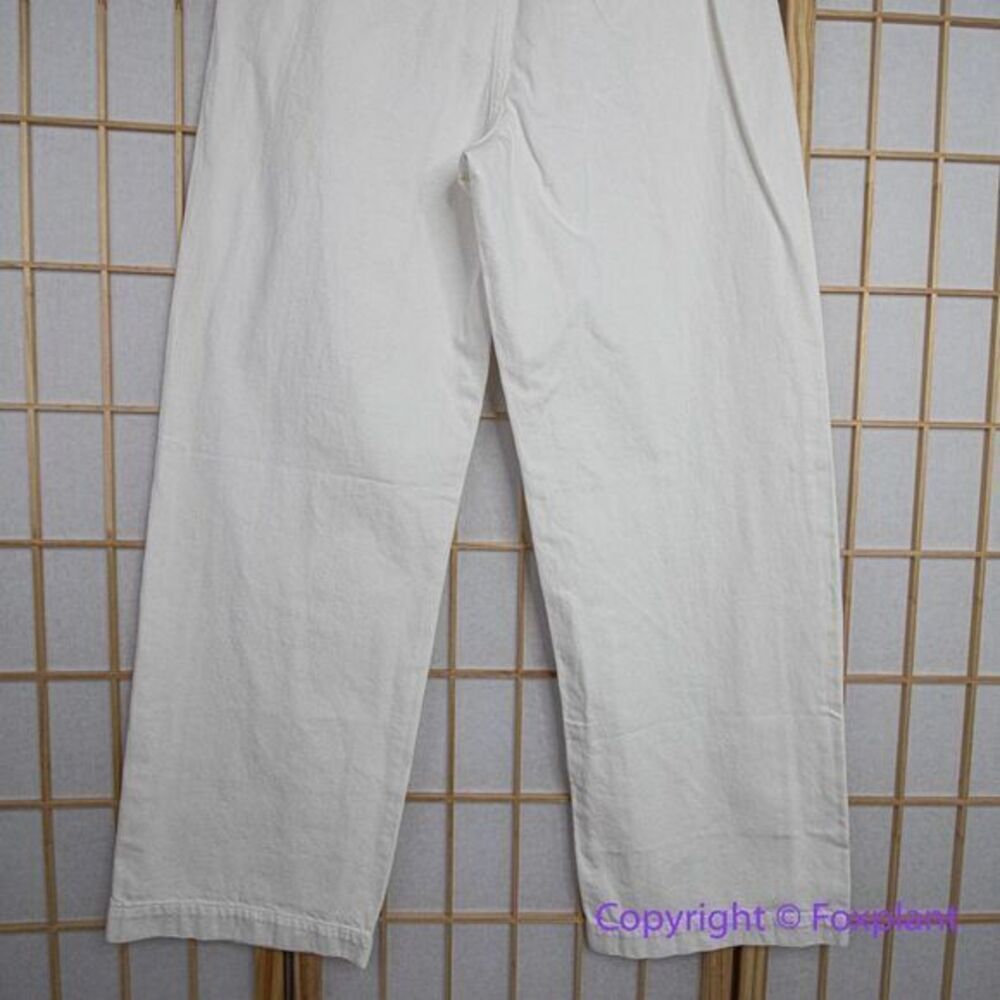 NEW Madewell The Harlow Wide-Leg Jean in Tile White, 23 - Picture 10 of 15